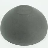 Vintage danish krenit bowl herbert krenchel yellow enamel torben orskov 50s