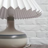 Vintage ceramic table lamp by Axella Stentoj, Denmark, 1960s