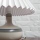 Vintage ceramic table lamp by Axella Stentoj, Denmark, 1960s