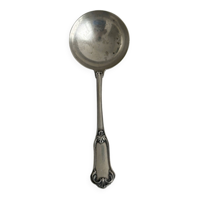 Cuillère à sauce en métal argenté