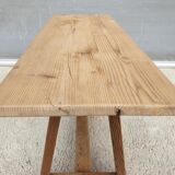 Coffee table workshop trestle Pine