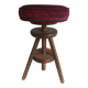 Old piano stool with screw
