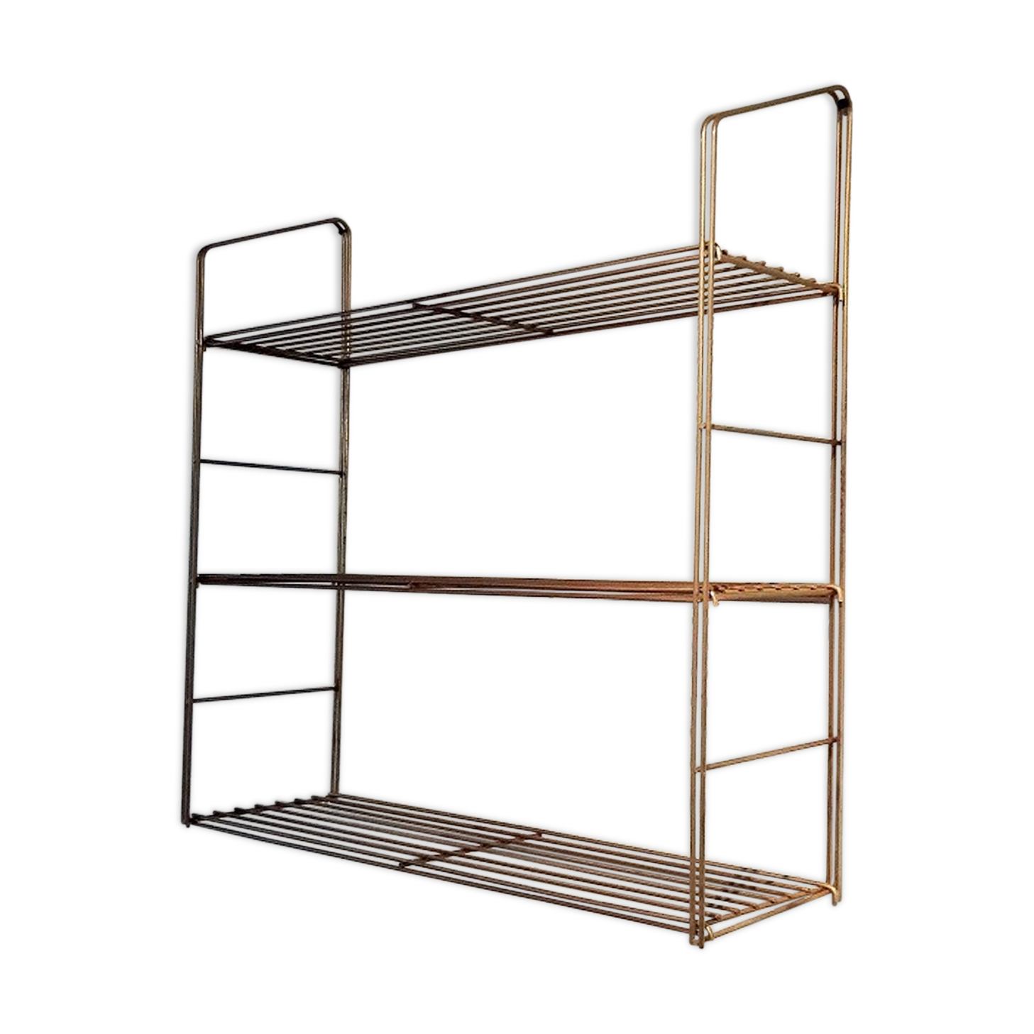 Shelf wall metal vintage