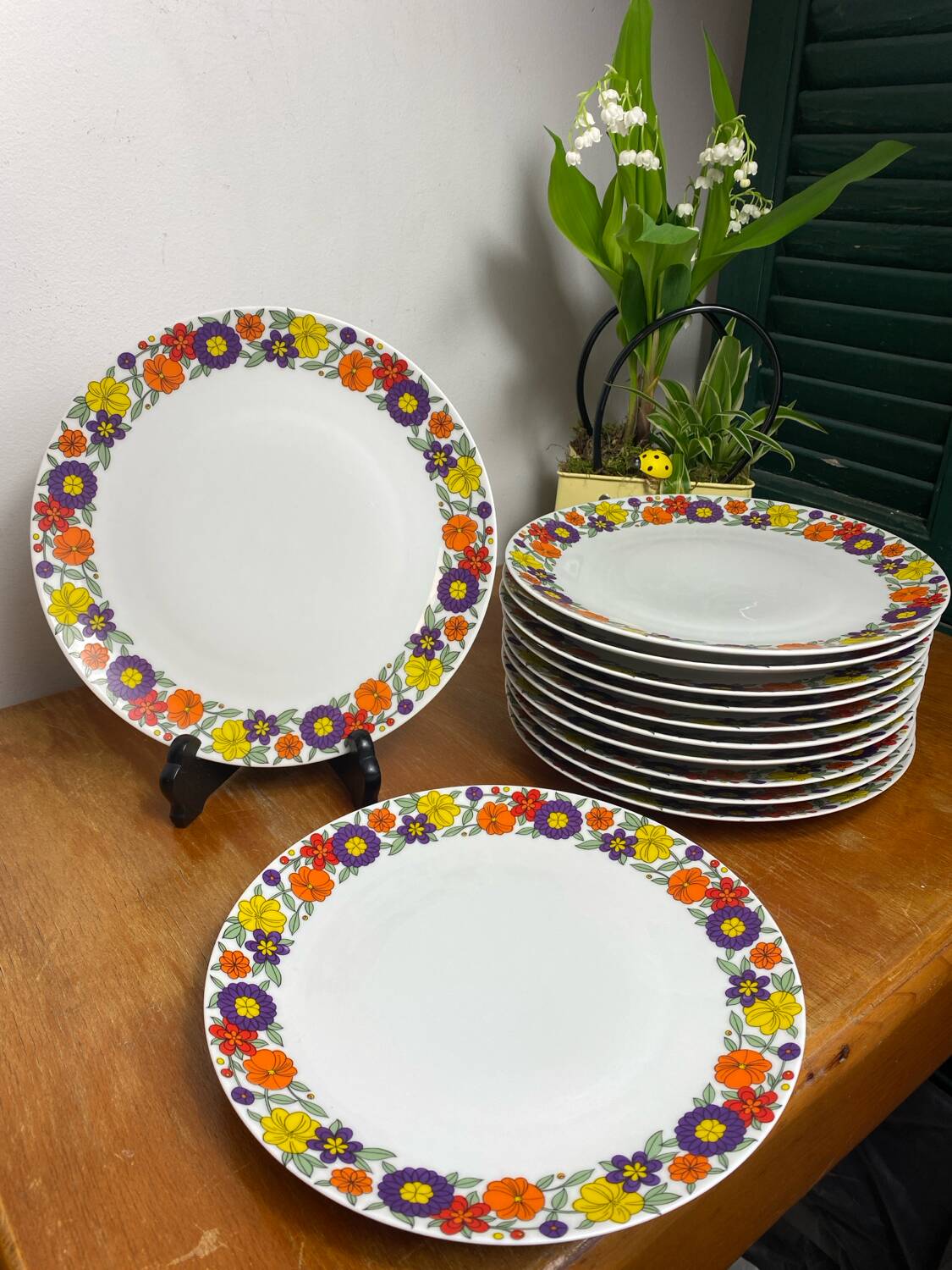 Bavaria porcelain dinner plates