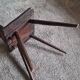 Authentic German peasant chair dated 1814 – Heart sculpture & Initial