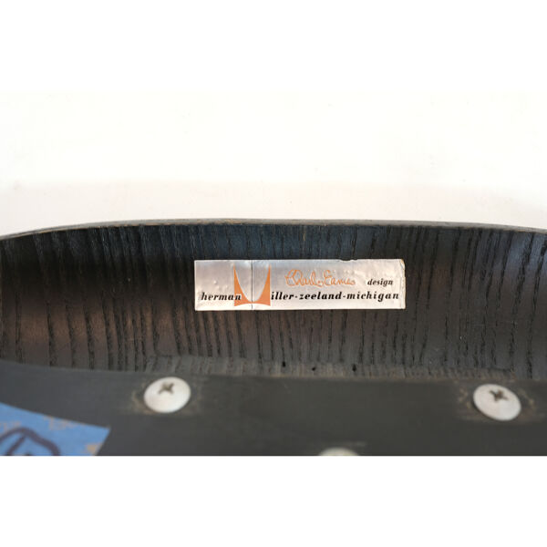 Ensemble de 4 chaises DCW par Charles & Ray Eames édition Hermann Miller USA