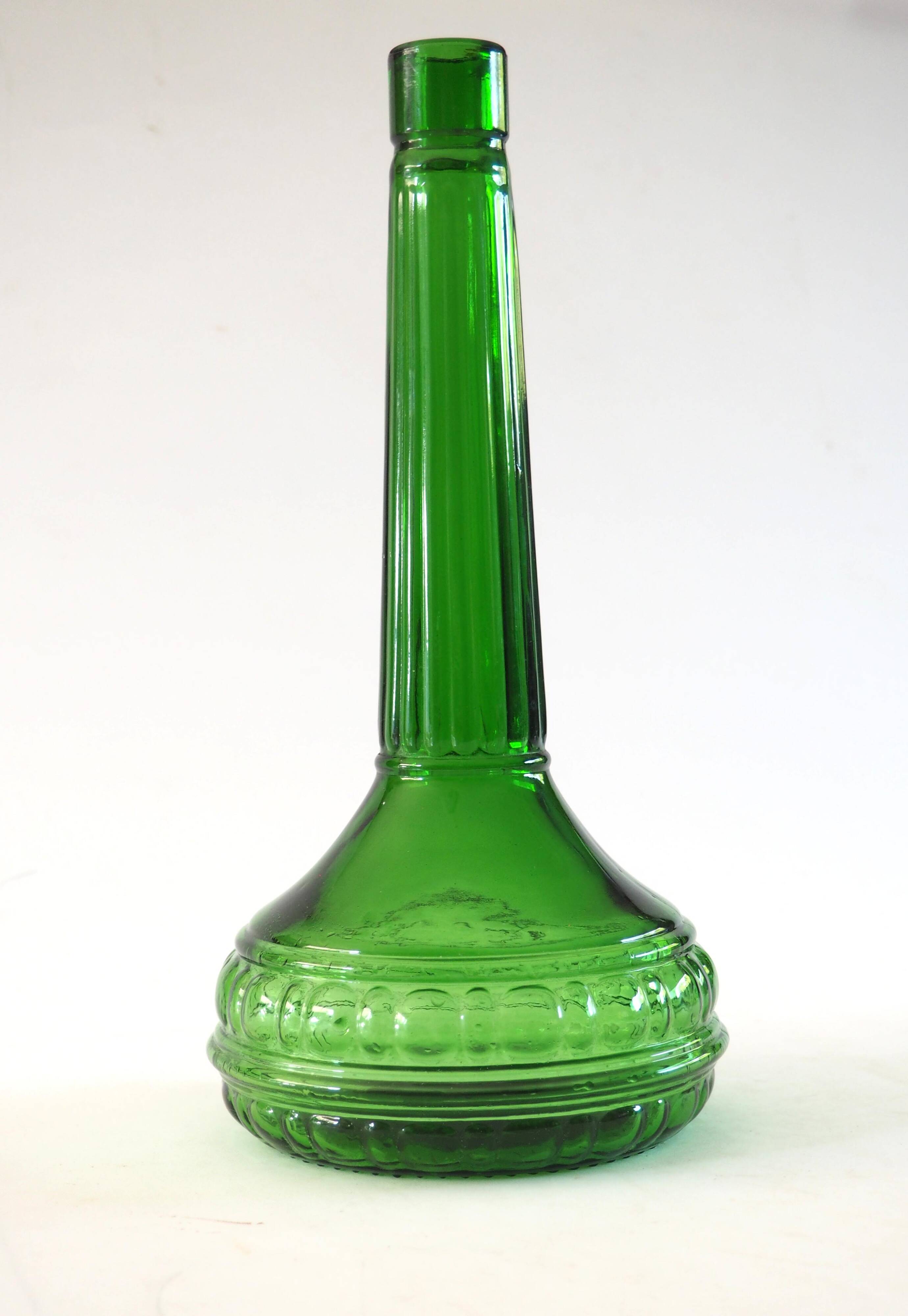 Green soliflore bottle