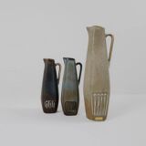 Mid-Century Modern Ensemble of 3 Ceramic Pieces Sweden 1950 Rörstrand Gunnar Nylund