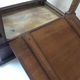 Showcase XIX ° walnut and marquetry
