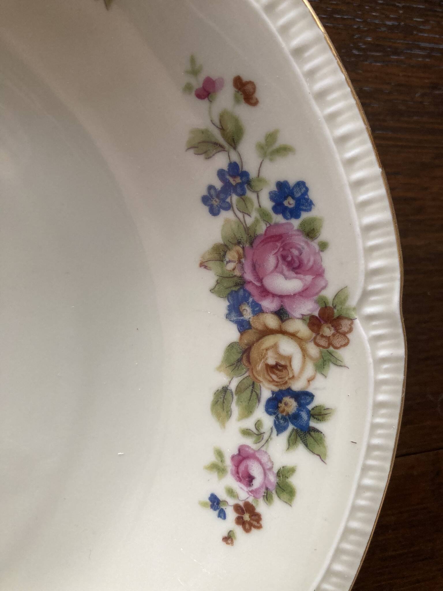 Ensemble de service de table de porcelaine
