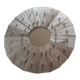 Miroir en bois massif 60cm