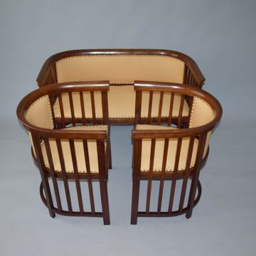 Salon Set by Josef Hoffmann, 1910s