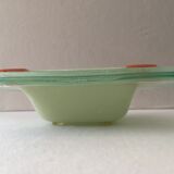 Ashtray & pocket trays melted glass from murano "albatross" venezia italy