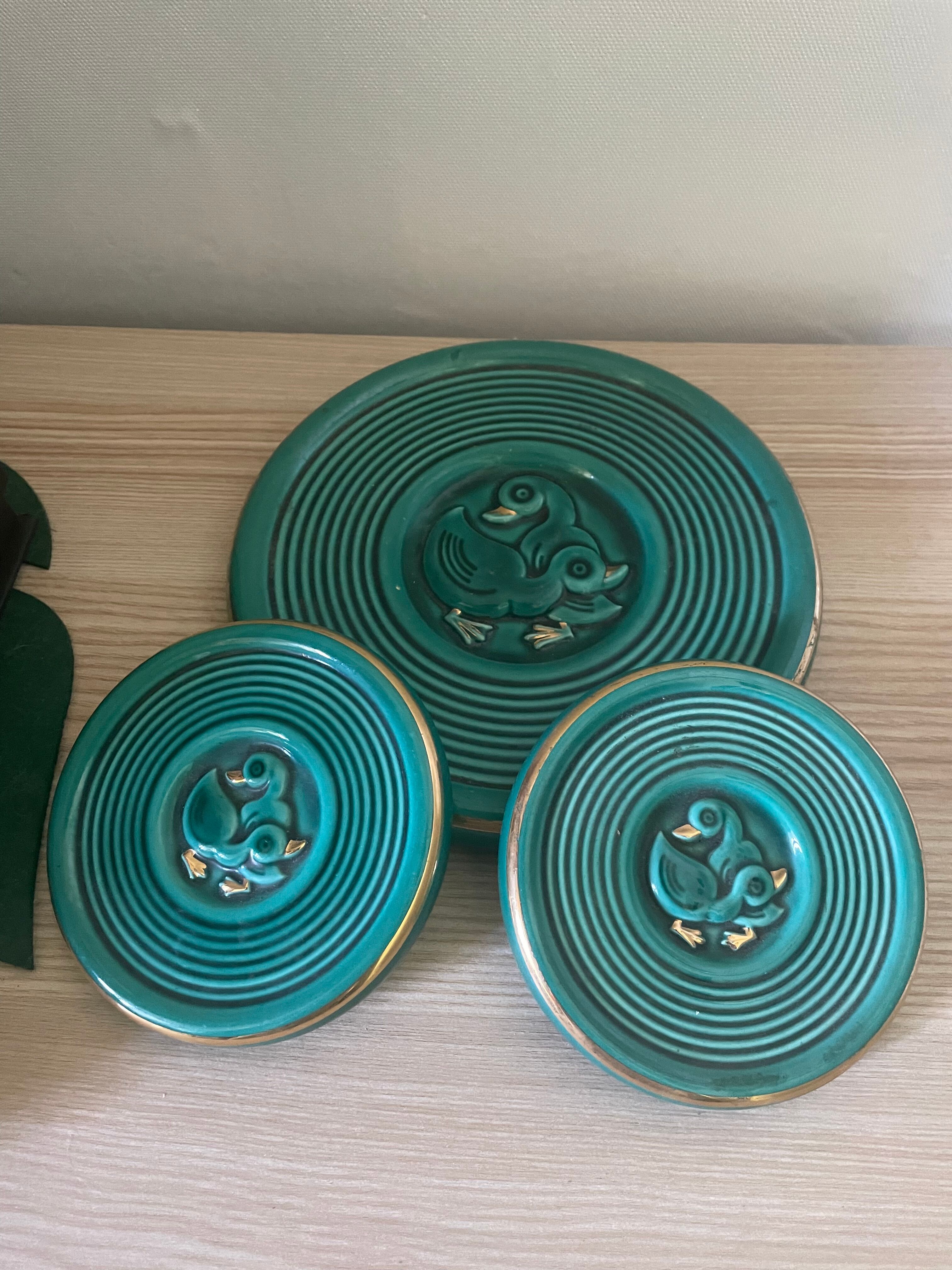 Underside - ceramic - art deco