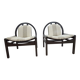 Pair of Baumann French Armchairs from the 1980s
