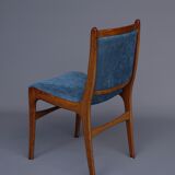 Vintage Teak Dining Chairs, 1970s, Set of 5