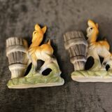 Pair of deer trinkets