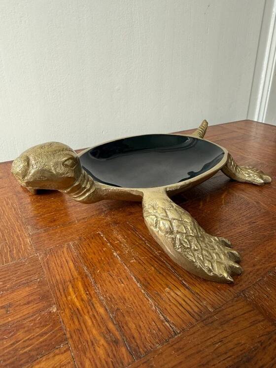 Golden turtle pocket tray