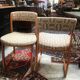 Paire de chaises traîneau 1960 Self