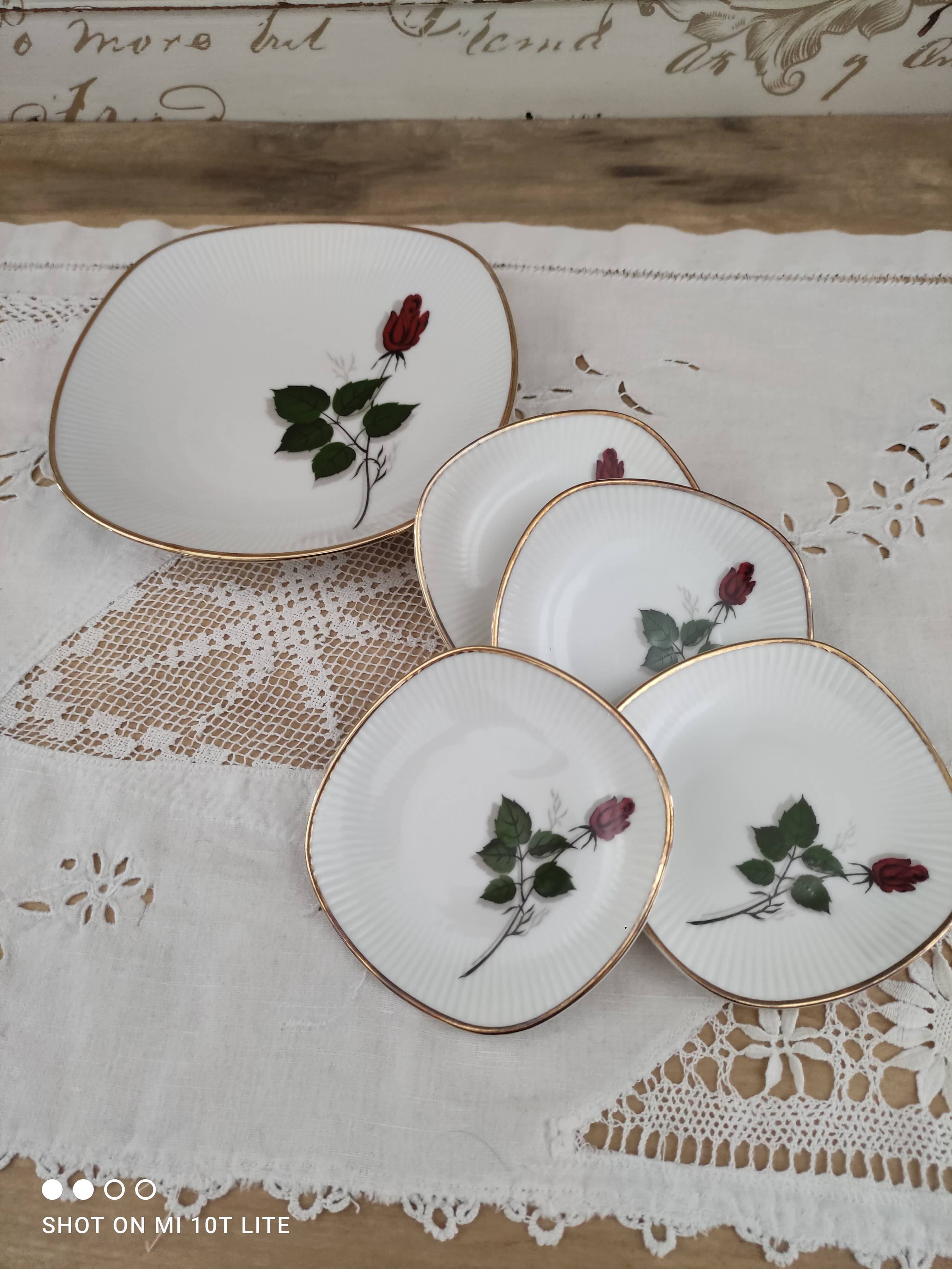 Set 5 pieces for porcelain aperitif Bavaria