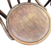 6 chaises Hofmann Bielitz (Modèle N°18, période 1900-1915)