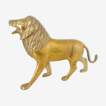 Lion en laiton