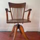 American wooden office chair