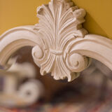 Italian mirror bevelled glass 68x107cm