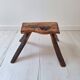 Tabouret de traite brutaliste