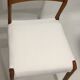 Chaise italienne retapissée bouclette