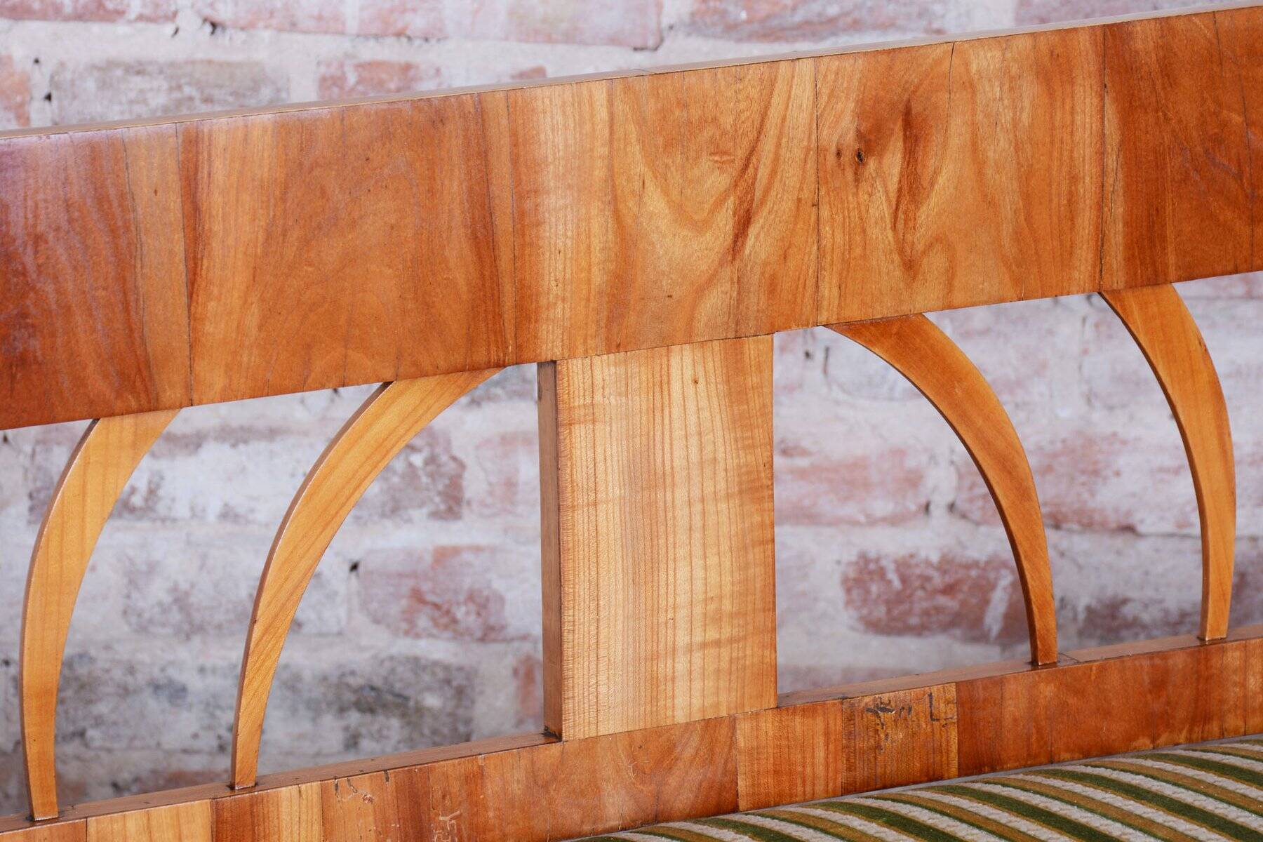 Biedermeier Sofa in Cherry and Spruce, 1820s