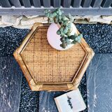 Wicker and vintage bamboo harness