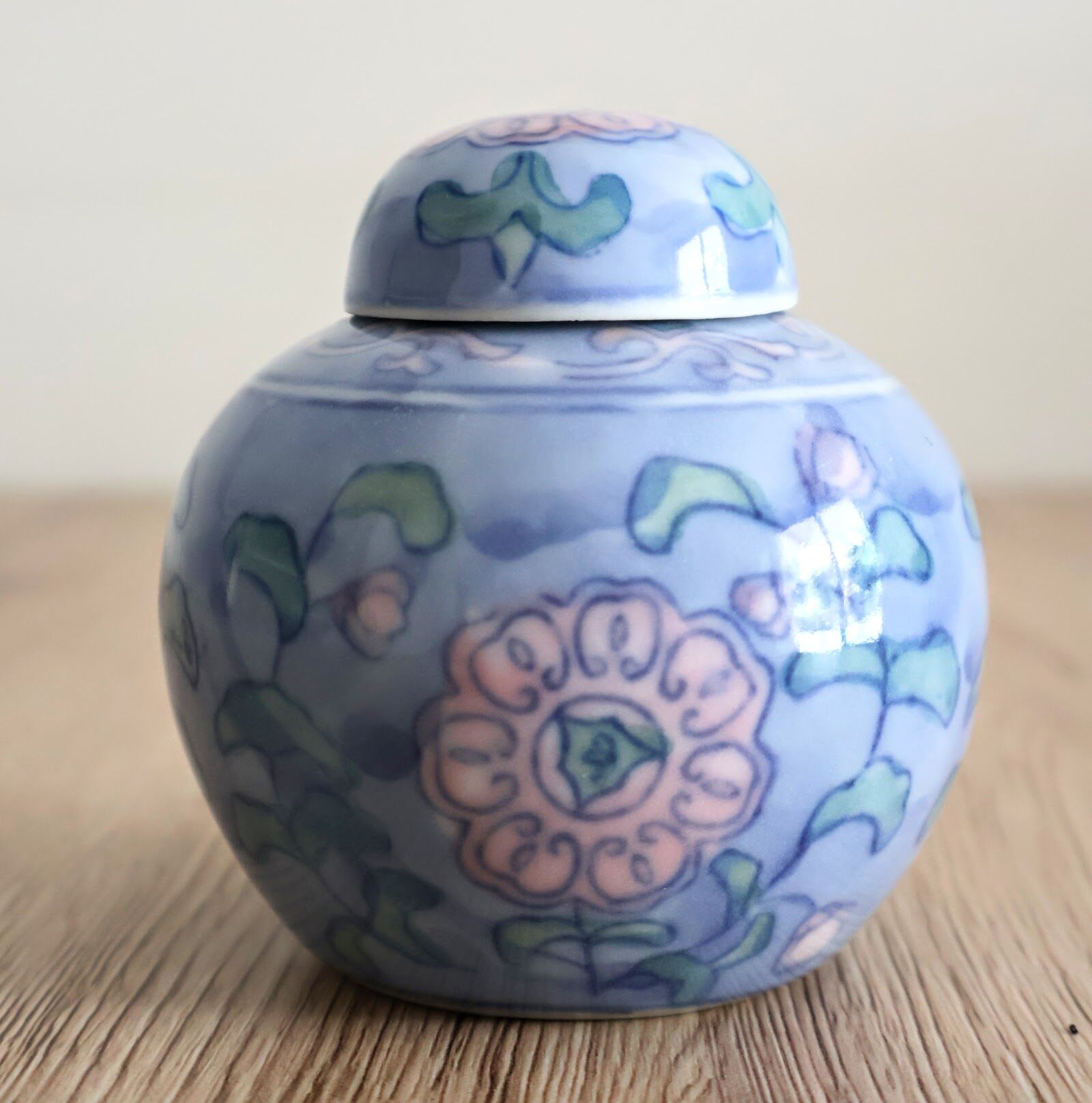 Japanese porcelain tea or ginger pot