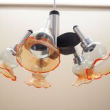 Chandelier, Italian design, 1970s, made in: Italy