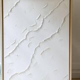 White textured board