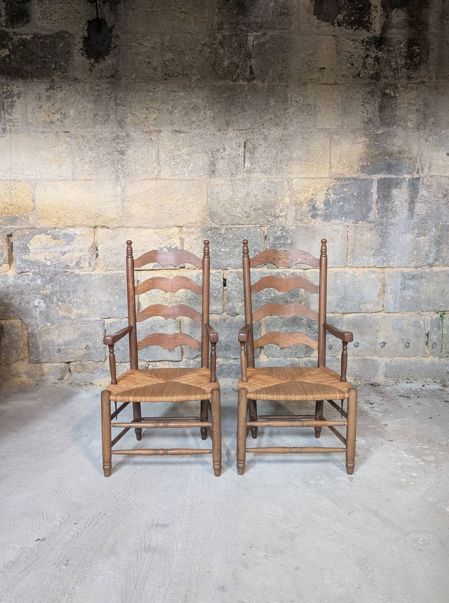 Pair of armchairs