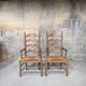 Pair of armchairs