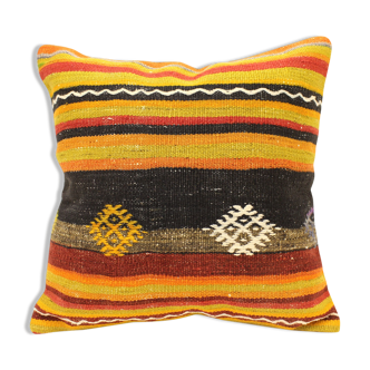 45x45 cm kilim cushion,vintage cushion cover