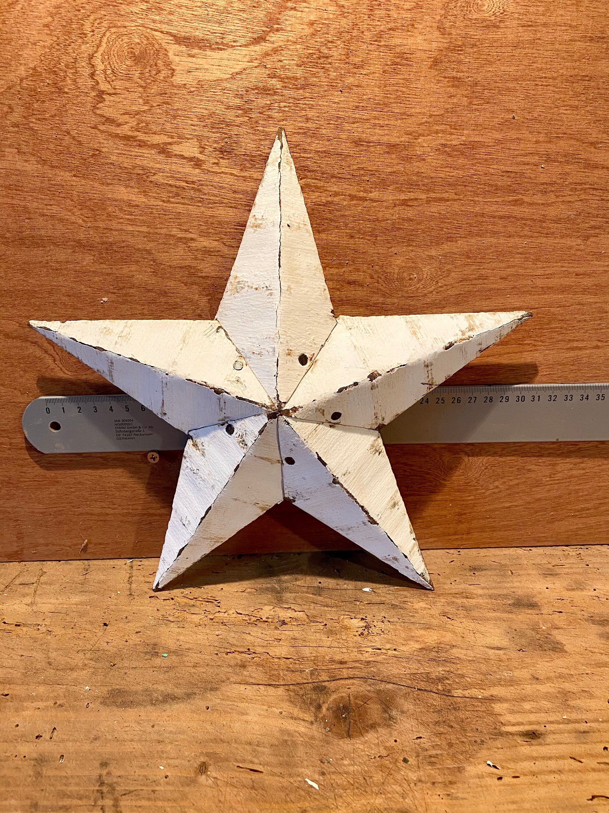 Amish white star 30cm