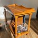 Meuble bas electrophone vintage