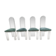 4 chaises plexiglas Roche et Bobois