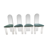 4 Plexiglas Roche and Bobois chairs