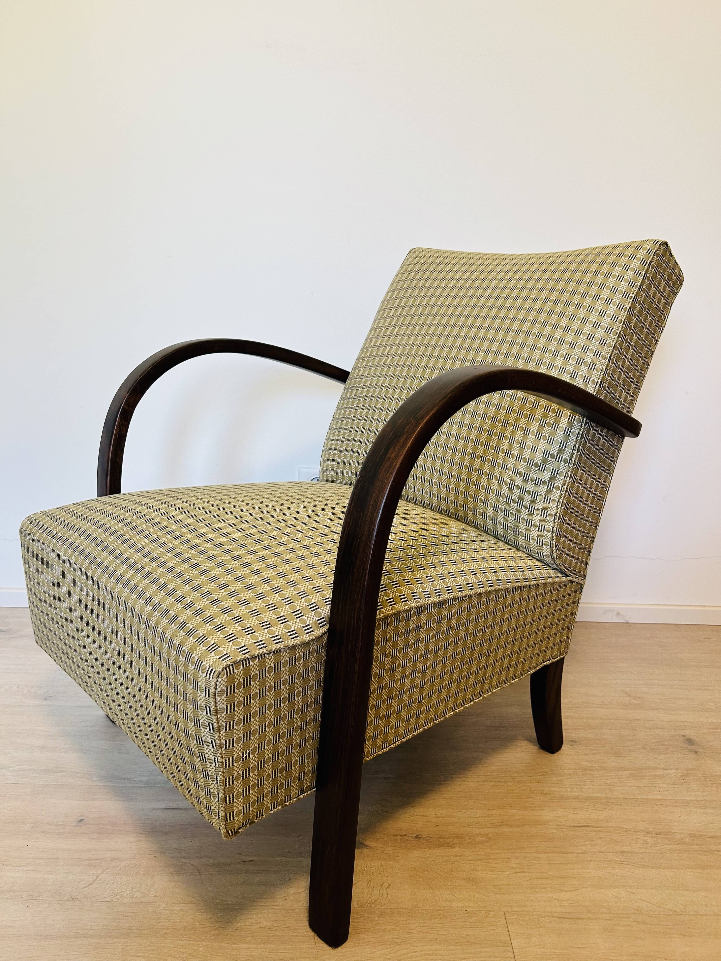 Fully Restored Thonet Lounge Armchair 1950's