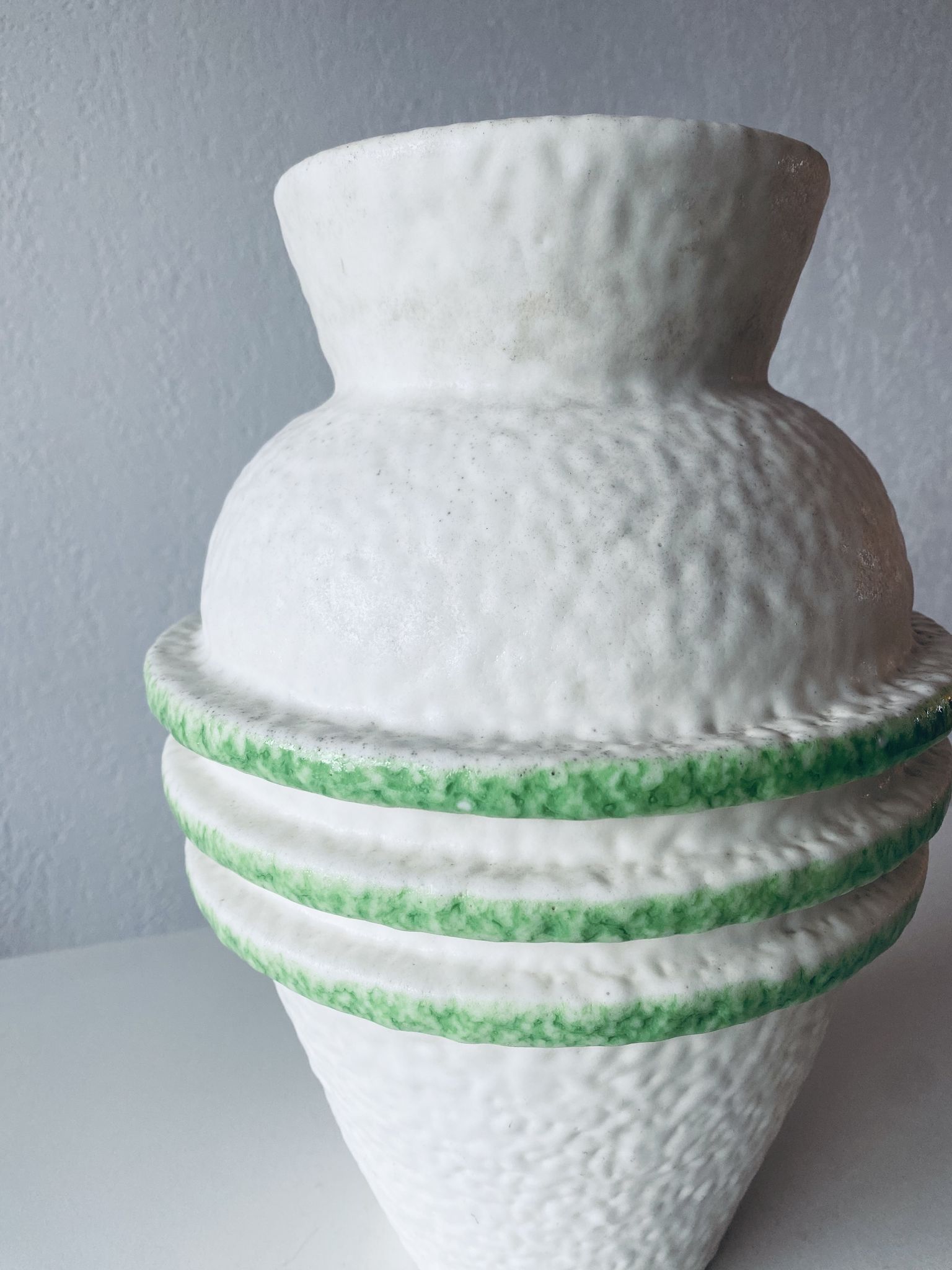 Vase design singé Cerart Monaco