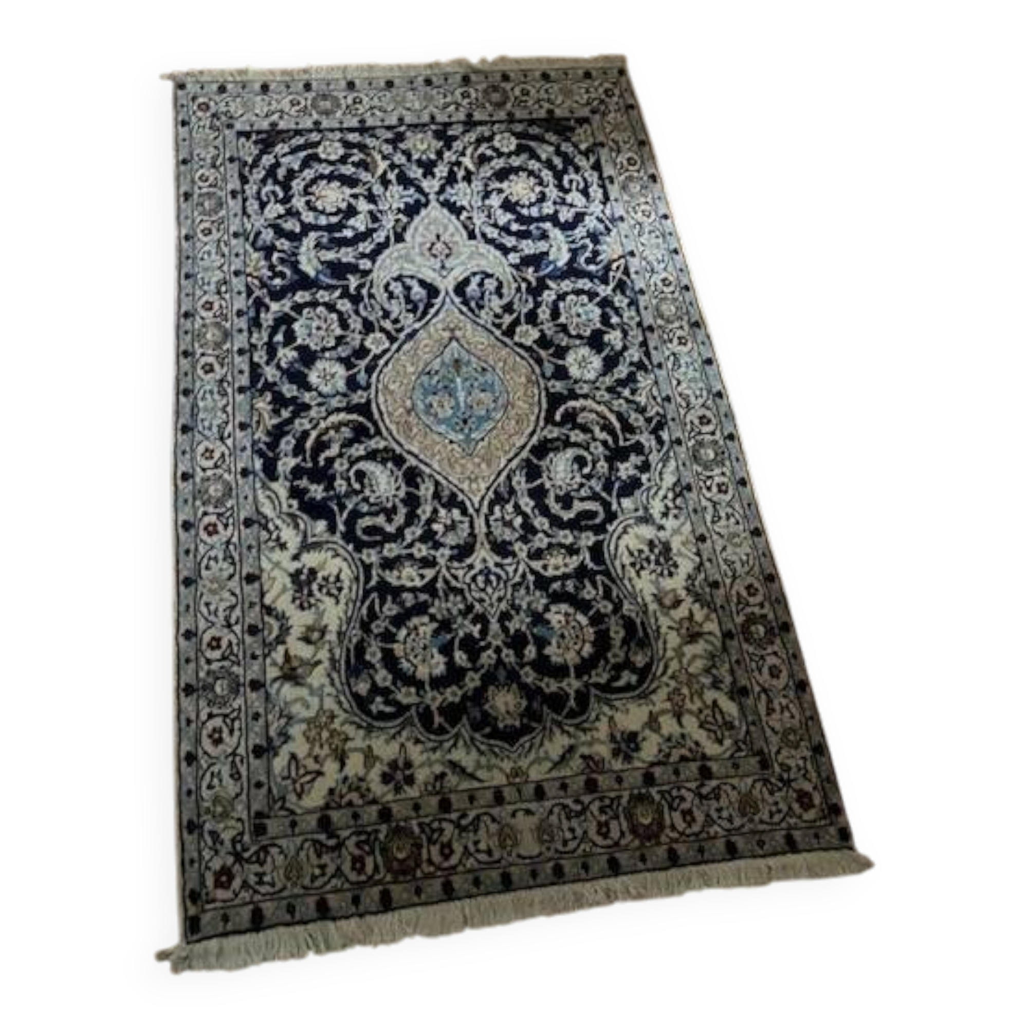 Hand-knotted Oriental rug