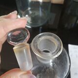 Old glass cap bottle