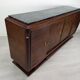 Enfilade art deco ebony of Macassar
