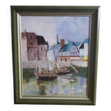 Tableau ancien à l'huile