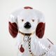 Figurine de chien en céramique, design anglais, années 1960, production : beswick england
