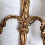 Pair of bronze sconces
